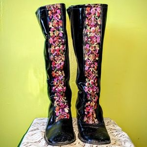 Hand Embroidered Couture Boots